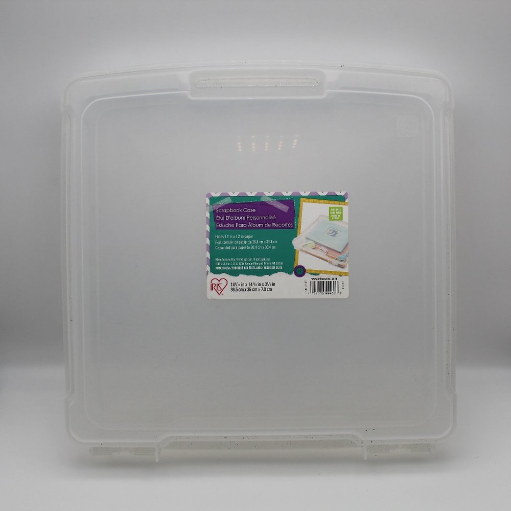 NEW Iris Scrapbook Case Box